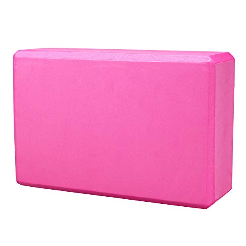 KALOAD High Density EVA Organic Yoga Block Sports Fitness Yoga Brick Pilates Exercise Tools - Orange