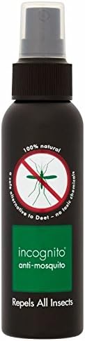 Incognito 100% Natural Anti Mosquito Spray - 100ml Insect Repellent
