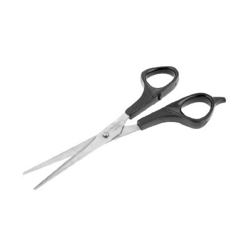 uxcell Silver Tone Stainless Steel Barber Hair Cutter Shear Scissors Handy Tool