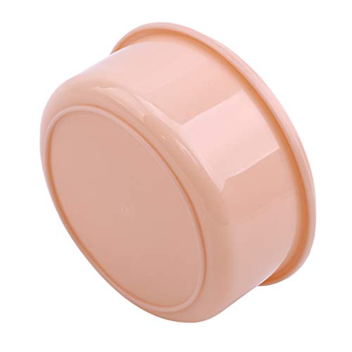 Yunzee Food Storage Container Round Shape Household Refrigerator Storage Box with Lid Meal Prep Lunch Box Kitchen Food Prep Container,Pink - Thumbnail 6
