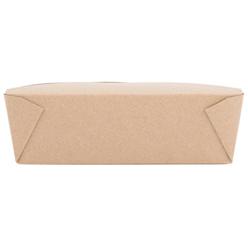 4 Disposable+Containers+Microwaveble+Folding+Natural