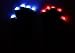 hndtek Deluxe Large Size LED Black 6 Light Flashing Modes Gloves, for Clubbing, Rave, Birthday, Electronic Dance, Disco, and Dubstep Party, Unisex Gloves,(1,Black)