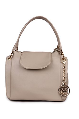CLASSIC FASHION Womens Handbag (Cream Flap, cfs011)