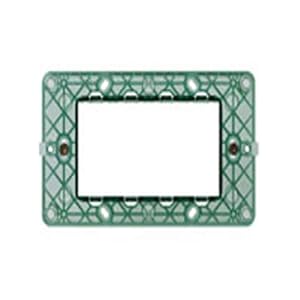 Vimar 14614 Plana montageframe 4 modules, met schroeven, voor blikjes 4 modules