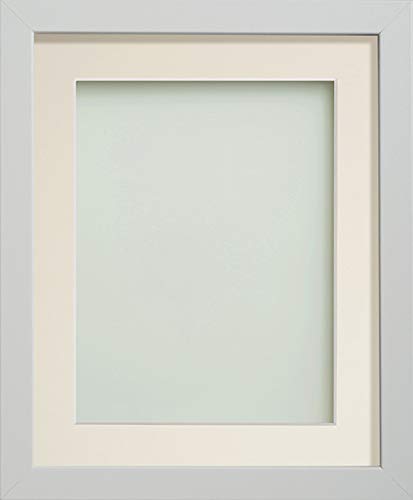 Frame Company Allington White A3 Frame With Ivory Mount For Image A4 *Choice of sizes* Fitted with Real Glass