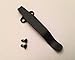 Matte Black Titanium Deep Carry Pocket Clip for Spyderco Native 5 FRN Lightweight C41PBK5 C41SBK5 C41PPN5 C41PDBL5