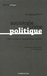 Sociologie du crime politique