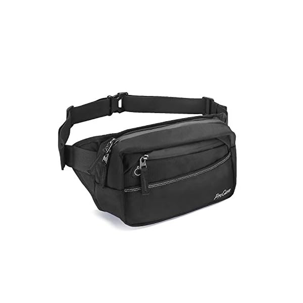 ProCase Heuptasje, Heuptasje met Grote Capaciteit voor Mannen Vrouwen voor Reizen, Wandelen, Hardlopen, Buitensport…