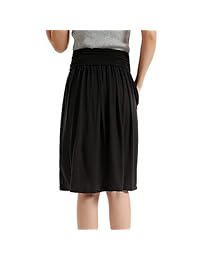 Party Train falda de dama elegante básica elástica con bolsillo