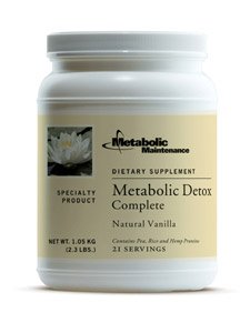 Metabolic Maintenance - Metabolic Detox Complete Vanilla 21 serv