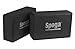 Spoga Set of 2 Yoga Blocks Premium Quality, Black