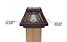 Moonrays Post Cap Lamp In Stained Glass Design (6x Brighter Solar Powered LED) - 91241