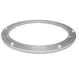 Aluminum Lazy Susan with Ball Bearing Ring QBOSO Alloy Turntable Hardware for Round Dining Table (12-Inch 80-500 Lb Load Capacity)