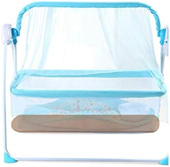 Baby cot - Electric Cradle Bed, Baby Newborn, Automatic Intelligence, bb Vibrating Bed, Baby Sleeping Basket, Protect The Spine, Comfort and Sleep，Suitable for 0 to 3 Years Old