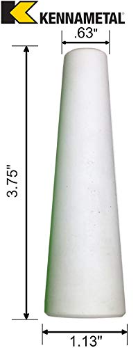 Large Ceramic Sandblaster Nozzle Tip: C1 (1/8" ID) Kennametal Quality, Longer-Lasting Professional Abrasive Blasting Nozzle Tip Replacement + Sandblasting 101 Ebook