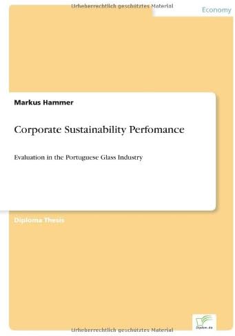 Corporate Sustainability Perfomance: Evaluation in the Portuguese Glass Industry