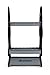Wealers Vertical Rod Holders - Fishing Gear Holder for Garage Organization & Camper storage - Floor Fishing Rack & Tool Storage Holds 16 Poles & Fishing Accessories - Ideal Gifts for Men