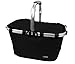 Insulated Picnic Basket - Insulated Lightweight Cooler with Carrying Handle (Black)