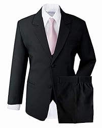 Spring Notion Boys' Formal Dress Suit Set 14 Black