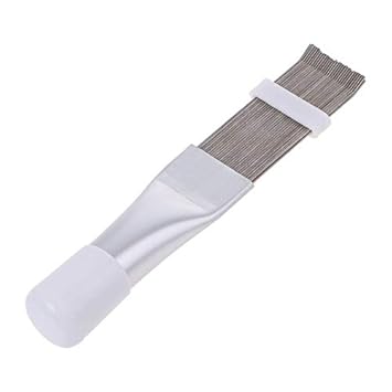 Digital Craft Stainless Steel Fin Comb Brush for Air Conditioner Blade Radiator Cooling Straightening Cleaning Tool