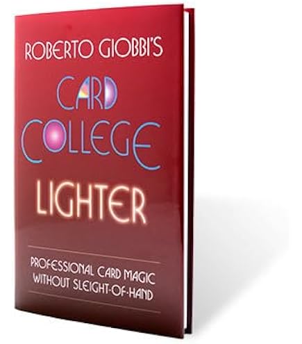 Amazon.com - ROBERTO GIOBBI'S CARD COLLEGE LIGHTER: More