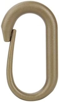 Lifreak Tactical 5pcs Carabiner Polymer Light Weight EDC (Tan)