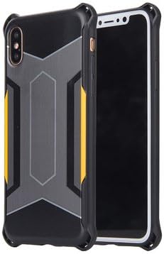 Cell Phone Case, Shockproof Anti-Scratch Unique Design For iPhone X, iPhone 10, iPhone 7 / 7 Plus, iPhone 8 / 8 Plus (iPhone X, Black&amp;Yellow)