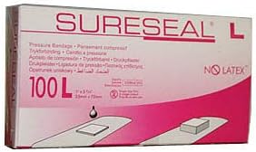 SureSeal Pressure Adhesive Bandage 1-1/4" x 2-2/3" X-Large (Box of 100)
