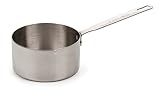 RSVP International Endurance (MEA-300) Measuring Pan Scoop, 3 Cups, Stainless Steel