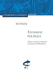 Testament politique (Champion classiques) (French Edition) by