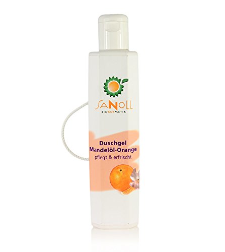 Sanoll shower gel almond oil orange 200 ml