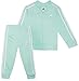 Adidas Girls' Tricot Zip Jacket and Pant Set