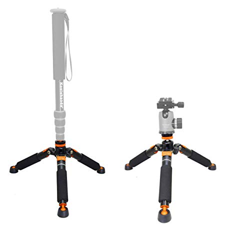 image for Koolehaoda Mini Tripod & Three Feet Support Stand with 1/4-3/8