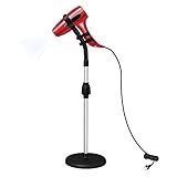 LuckIn Blow Dryer Stand, Hair Dryer Stand Hands Free, Hair Dryer Holder 360 Degrees Rotation, Adjustable Height Hair Dryer Holder, Blow Dryer Holder on Countertop Floor