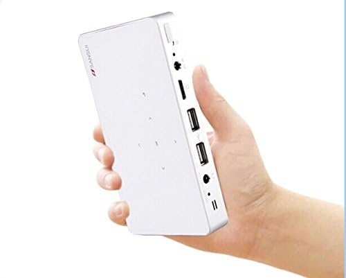 Wifi Mobile DLP LED Mini Pocket 220g Bluetooth Android Portable Pico Projector for Iphone Ipad/andorid Smart Phone Built- In Battery Miracast DLNA