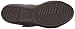 crocs Women's Cleo V Flat Sandal, Espresso/Mushroom, 8 M US