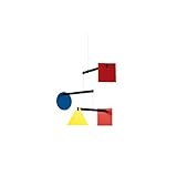 Flensted Mobiles Bauhaus Hanging Mobile - 26 Inches Beech Wood
