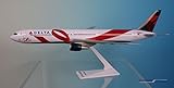 Delta Boeing BCRF 767-400ER Airplane Miniature Model Snap Fit 1:200 Part# ABO-76740H-007