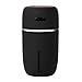 Mini Humidifier with USB Cool Mist Humidifiers for Home Office Baby Bedroom Portable Humidifier with 7 Colors LED Light for Travel Car Humidifier with Auto Shut-Off and Adjustable Mist Modes(Black)