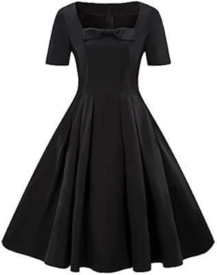 retro flare dress