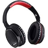 AUSDOM ANC7 wireless Bluetooth Headphones Active Noise Cancelling aptX Hi-fi Sound over ear Headset with Microphone for Music Streaming Hands-free Calling for iPhone/Android/PC /TV Devices