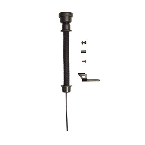 GH Gate Products EZHT001 Gate Latch Pull Gate Opener Black Adjustable from 2.25" to 5.5" Posts