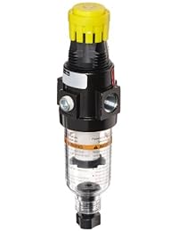 Parker 14E   Serie miniatura. Filtro Regulador de aire comprimido, con válvula de alivio, NPT, 1