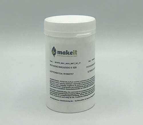 Potassium hydroxide (potassium hydroxide) to make soaps - Make it (250 g)