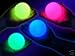 Top Notch Weighted Light-up LED Juggling Balls, 3pc Set, Smooth/Soft Surface - (plain box packaging)