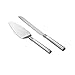 Waterford Lismore Diamond Silver Cake Knife and Server Set (2 Pieces)