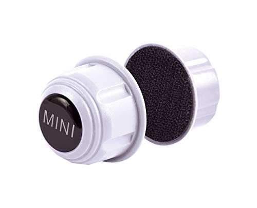 Carefree Fish Mini Algae Scrapers Super Magnetic Brush,Small Fish Tank Glass Cleaner, Aquarium Cleaning Tool (White)