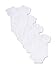 Sweet & Soft Baby Basics Unisex 4-Pack Bodysuits Solid 100% Combed Cotton