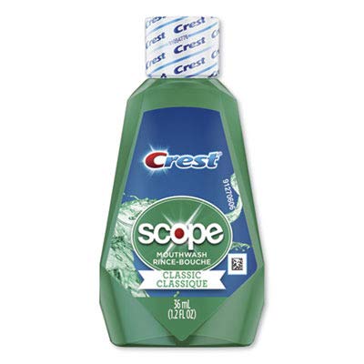 Scope Mint Flavor Mouthwash 1.2 Ounces Bottle (Case of 180)