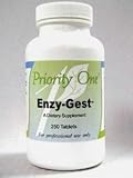 Priority One Vitamins - Enzy-Gest 250 tabs [Health and Beauty]